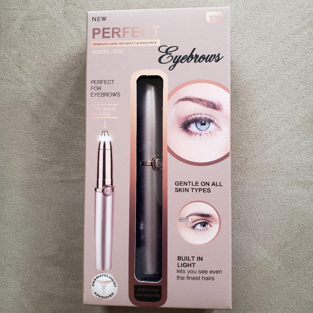 New Perfect Eyebrows Facial Hair & Eyebrow Trimmer